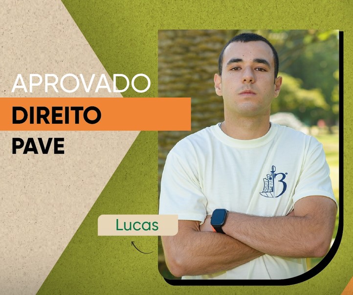 Lucas, aprovado(a) em Direito pelo PAVE na UFPel