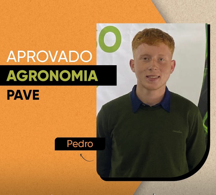 Pedro, aprovado(a) em Agronomia pelo PAVE na UFPel